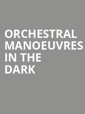 Orchestral Manoeuvres In The Dark, Plaza Theatre, Orlando