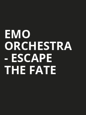 Emo Orchestra Escape the Fate, Plaza Theatre, Orlando