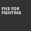 Five for Fighting, Plaza Theatre, Orlando