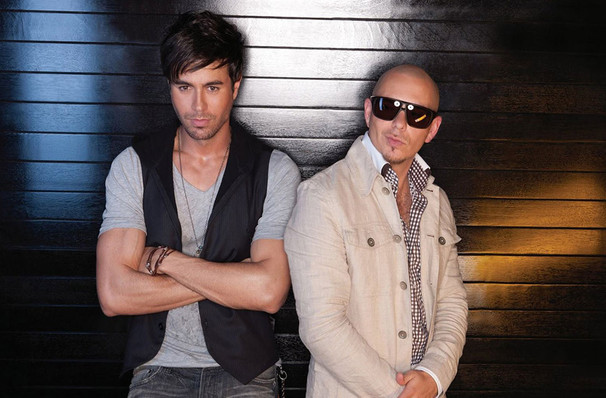 Catch Enrique Iglesias & Pitbull it's not here long!