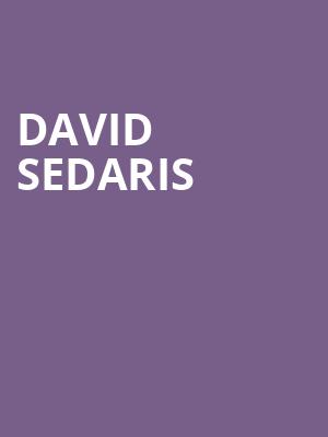 David Sedaris, Steinmetz Hall, Orlando