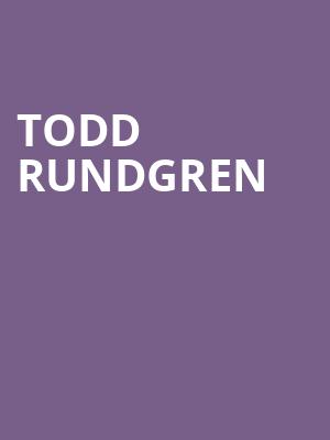 Todd Rundgren, Plaza Theatre, Orlando