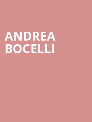Andrea Bocelli, Amway Center, Orlando