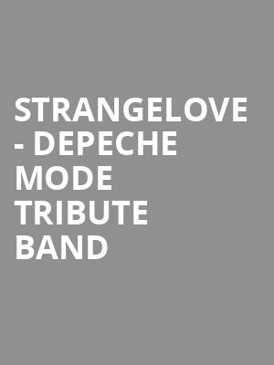 Strangelove Depeche Mode Tribute Band, The Abbey, Orlando