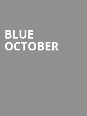 Blue October, Walt Disney Theater, Orlando