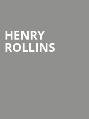 Henry Rollins, Plaza Theatre, Orlando