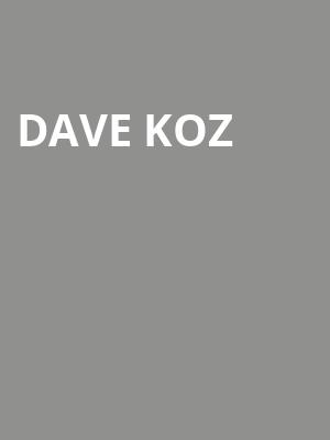 Dave Koz, Steinmetz Hall, Orlando