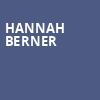 Hannah Berner, Hard Rock Live, Orlando